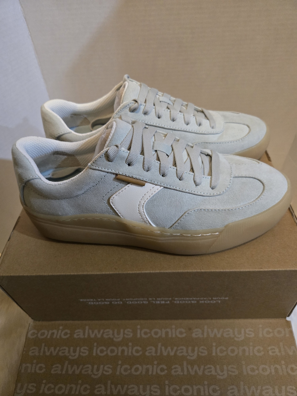 Dr. Scholls Light Blue Sneakers with Gum Soles